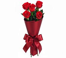 Букет 5 Красных роз Эдлесс Лав в Култаево