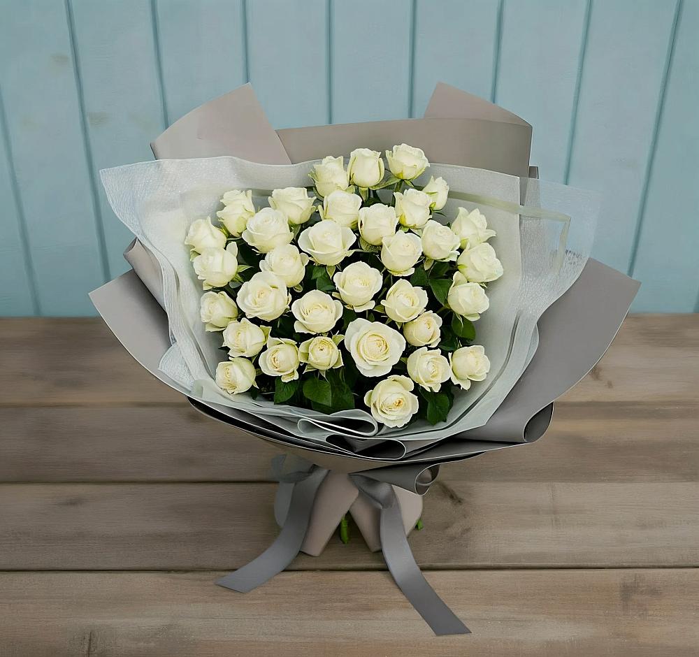 Букет Белоснежная нежность в Култаево
