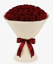 Букет 101 Бордовая роза Блэк Бакарра в Култаево