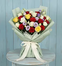 Букет цветов из:  Розы в Култаево