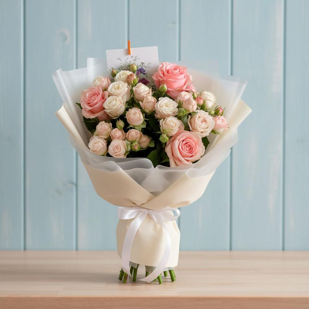 Букет цветов из: Розы в Култаево