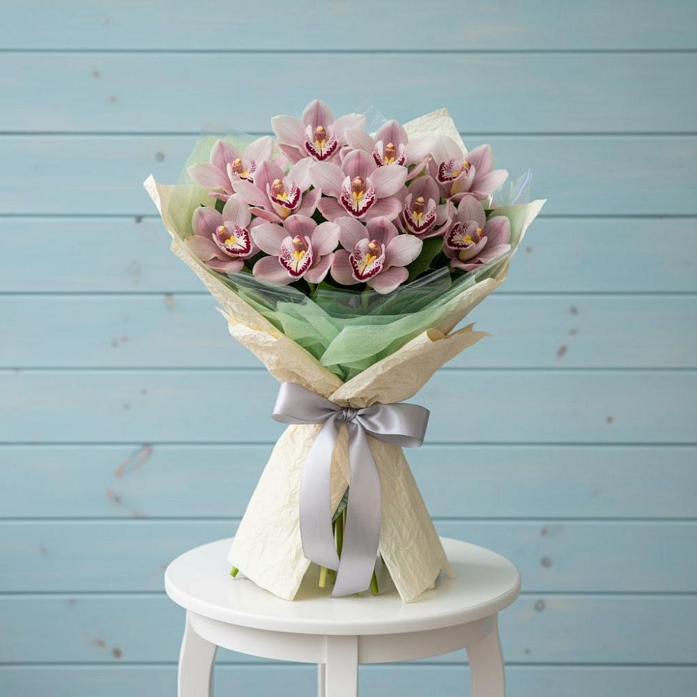 Букет цветов из: Орхидеи и Розы в Култаево