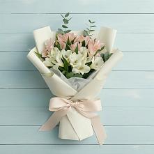 Букет цветов из:  Альстромерии в Култаево