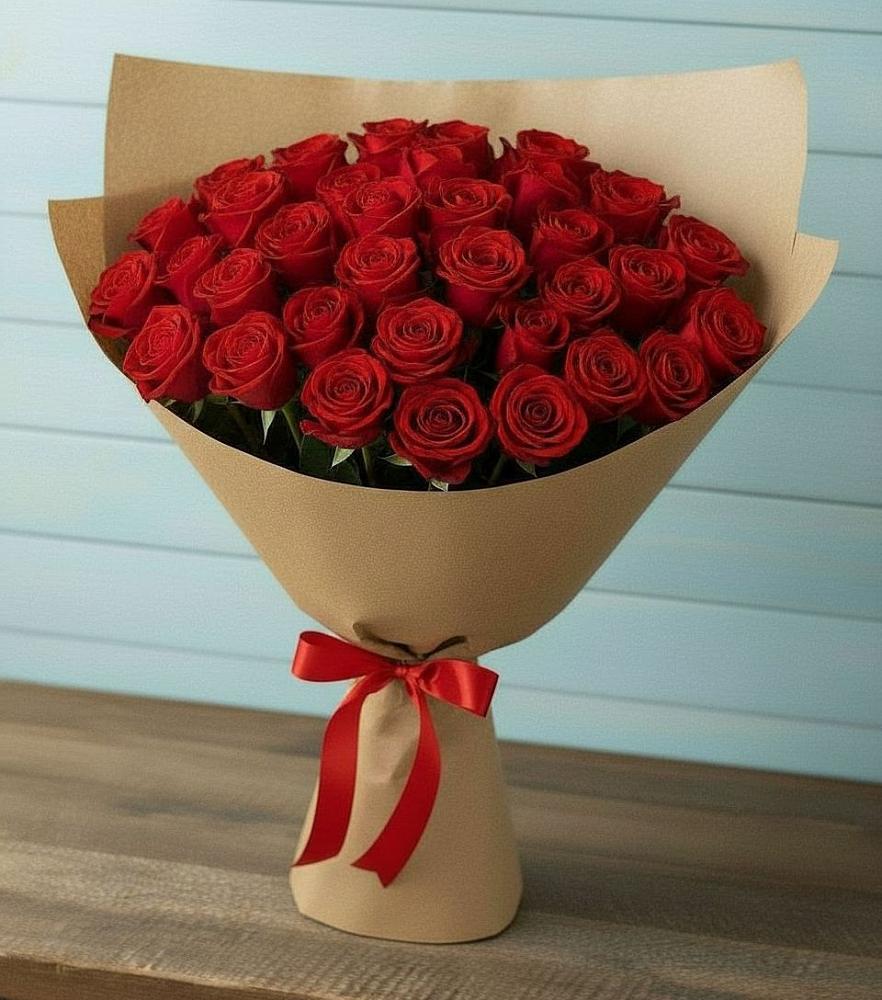 Букет Красные розы Милано в Култаево