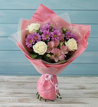 Букет цветов из:  Герберы #REPLACE_PRED# Култаево