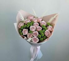 Букет цветов из:  Розы и Хризантемы в Култаево