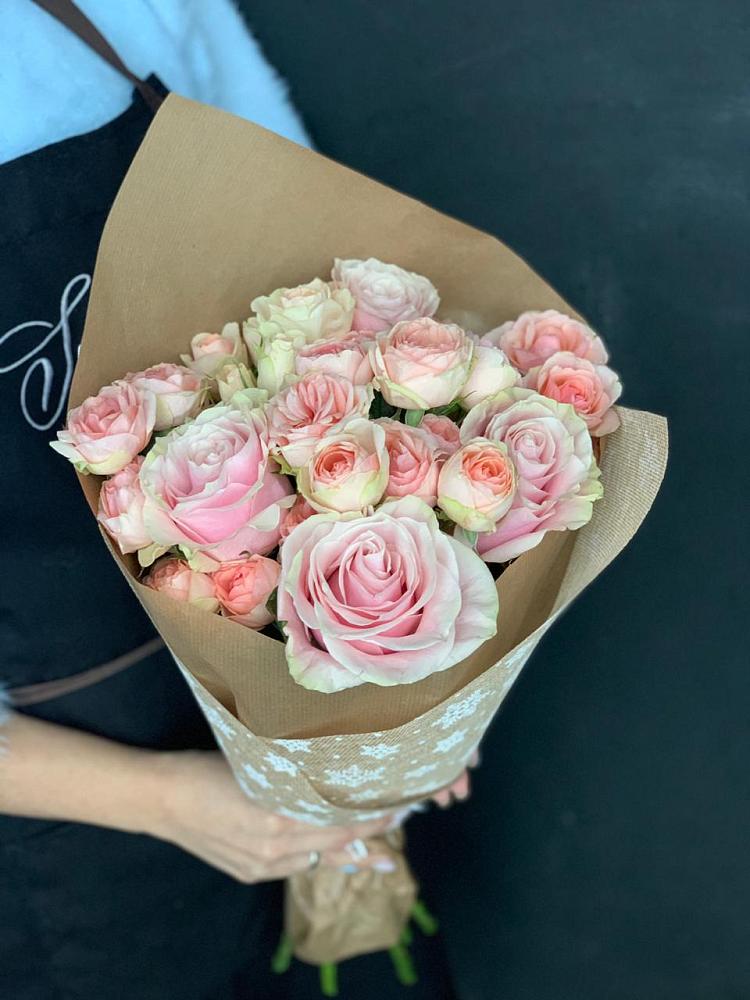 Букет цветов из: Хризантемы и Розы в Култаево