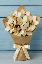 Букет цветов из:  Орхидеи и Розы в Култаево